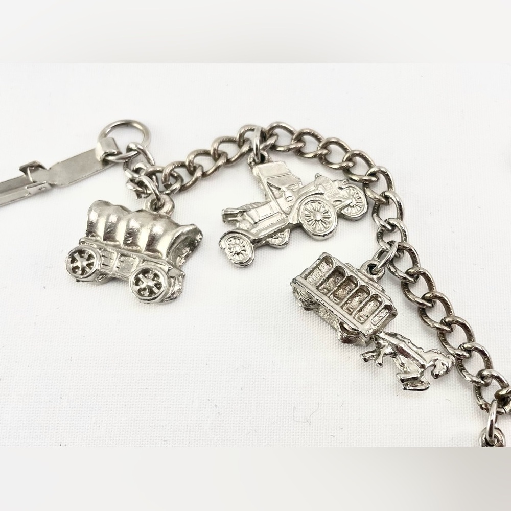 Travel Charms! Vintage Estate Bracelet